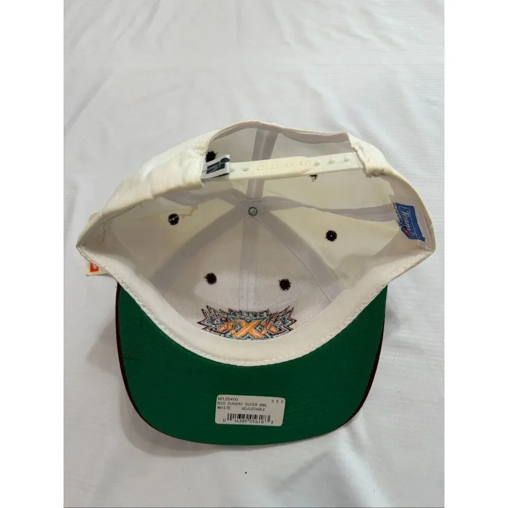 Vintage 1995 Super Bowl XXX Logo 7 Snapback Hat Cap NOS